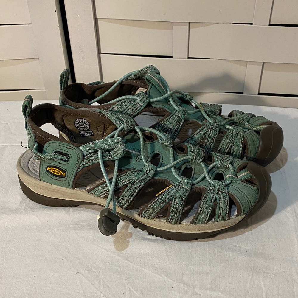 Keen Whisper Teal Outdoor Sandals Women’s Size 7